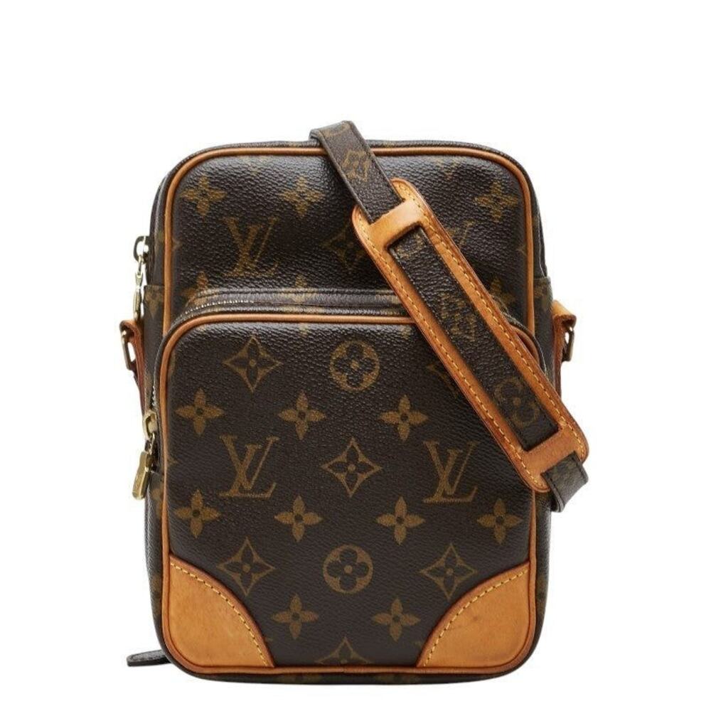 Louis Vuitton Monogram Amazone Shoulder Bag Brown
